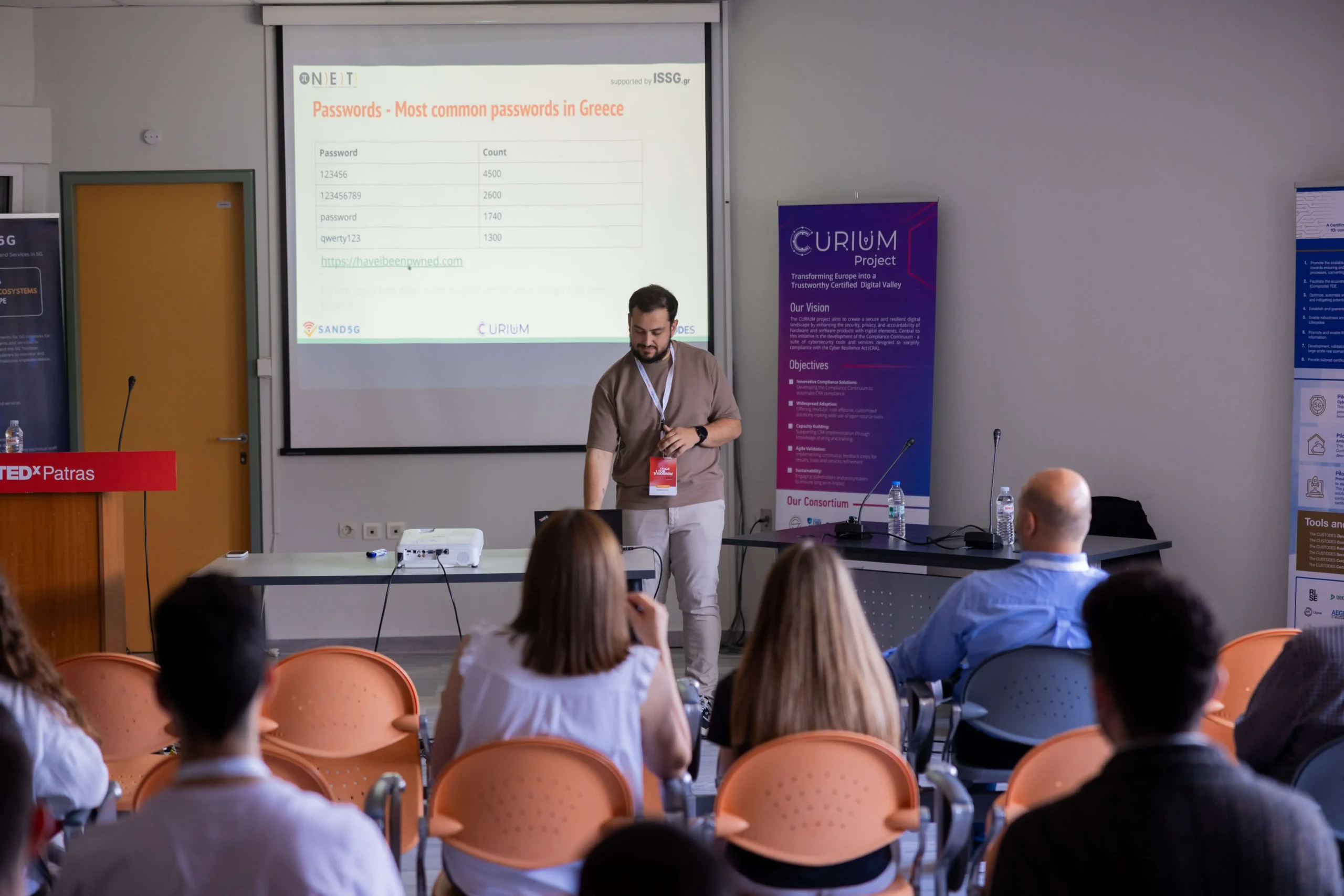 Workshop on Cybersecurity at TEDxPatras 2025 #2